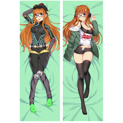 Dakimakura Femme Nue Lunette en costume | Ahegao.fr