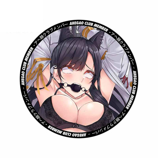 Sticker fille Ahegao BDSM | Ahegao.fr
