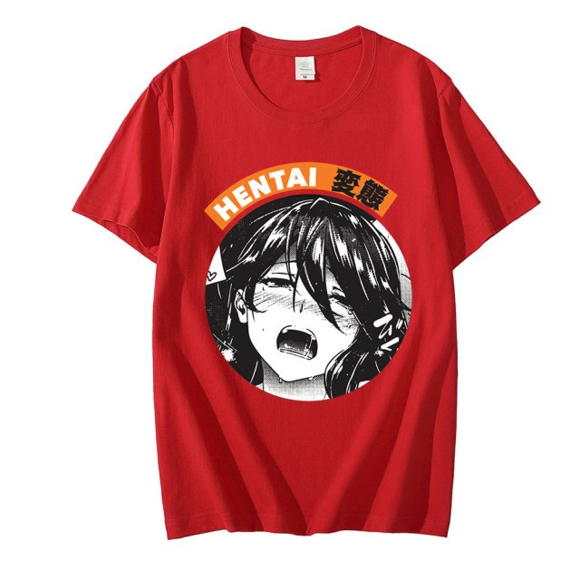 T-shirt Street-Wear Hentai Ahegao | Ahegao.fr