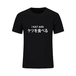 T-shirt "I eat ass" | Ahegao.fr