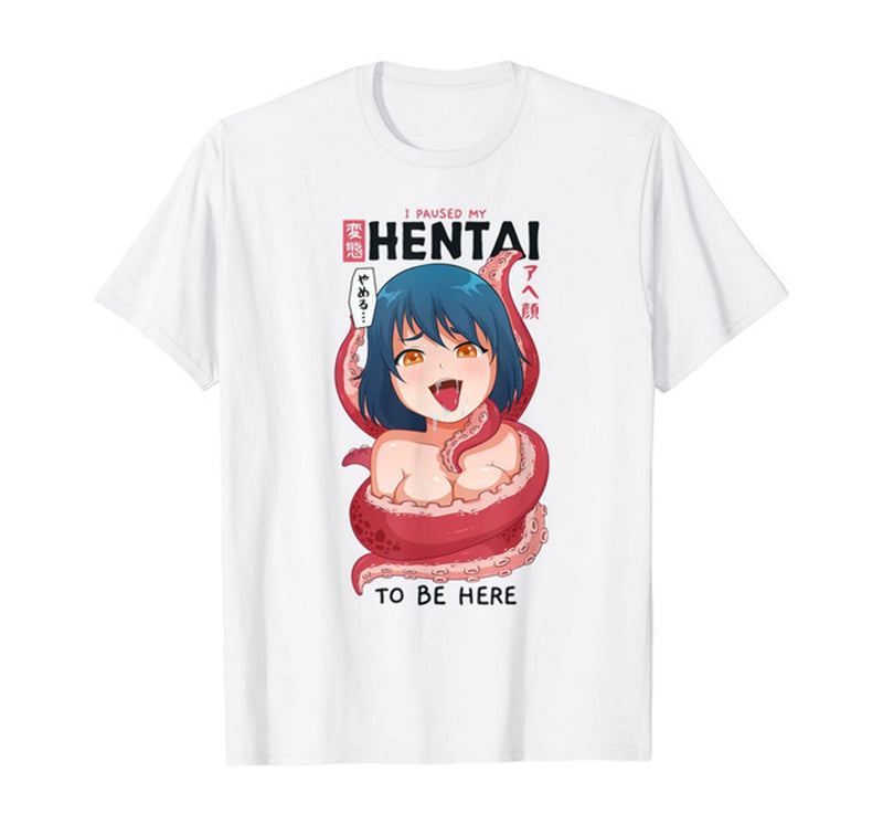 T-Shirt Hentai Pervers | Ahegao.fr